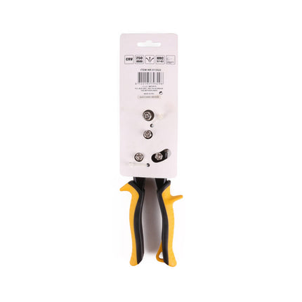 Blikschaar 250 mm Cr-V - Snijdt Metaal tot 1,2 mm met Precisie