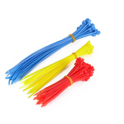 Tie Ribs Set 150 dlg: 100x 100mm, 25x 150mm, 25x 200mm, multi-use.