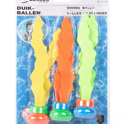 Duikspeelgoed ballen – Voor het gebruik in helder water
