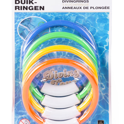 Duikspeelgoed ringen – Voor het gebruik in helder water