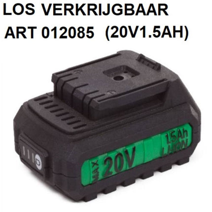 Accu Boormachine 20V 1.3 Ah Li-ion, 22 Nm Koppel, LED-Lamp, Bouwklussen