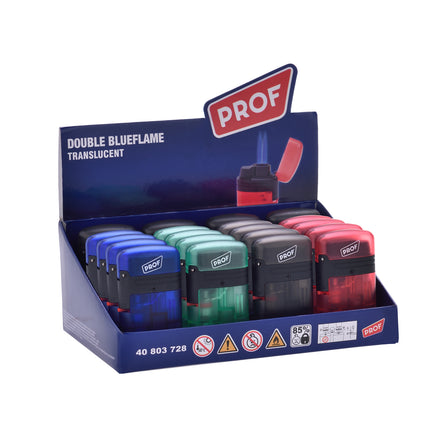 Aansteker storm double jetflame translucent – Type Storm double jetflame aansteker