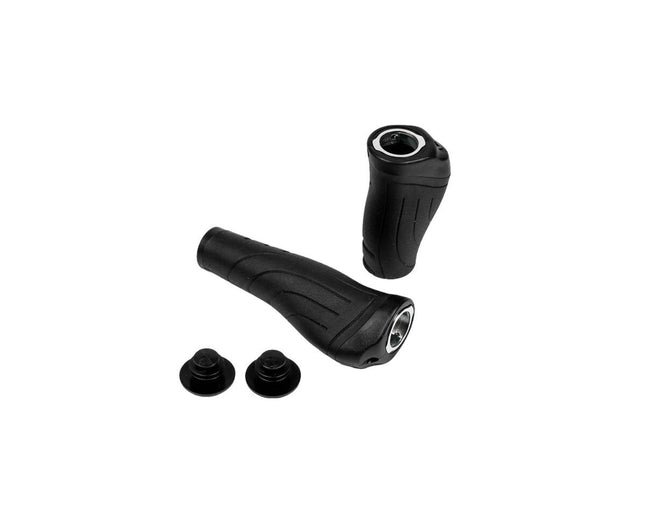 Fietshandvatten 95/140mm - TPE+PP, Ø22,2mm, Incl. 2 Stuurdoppen