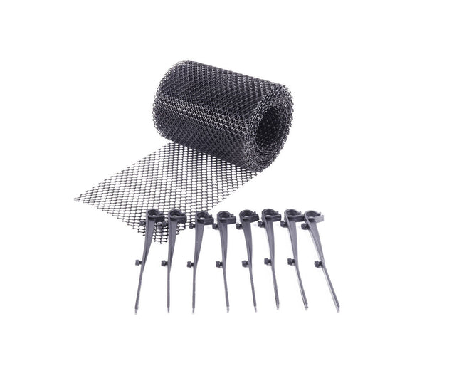 Bladvanger 6m x 15cm: Beschermt goten tegen bladeren en vogels.