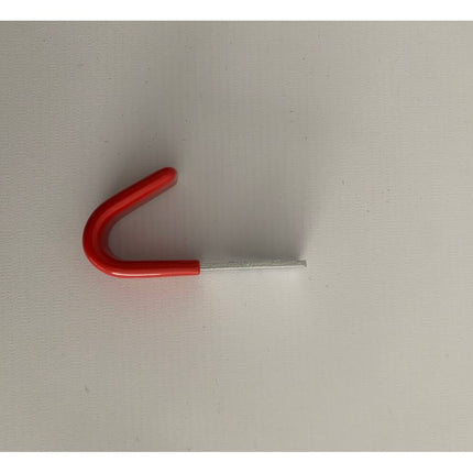 Ophanghaken 8x3.5 cm - Set van 4, 35 kg per haak, ideaal voor garage.