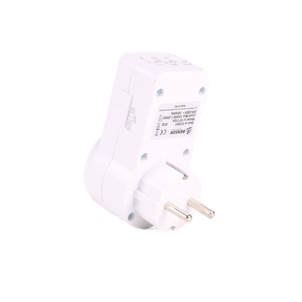 Stekker Sensor RA Wit - 220V, 9m Detectie, Automatische Stroomregeling