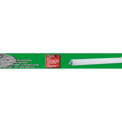 LED Armatuur 18W 60cm IP40 Koppelbaar met Bewegingssensor, 6500K