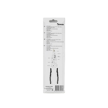 Multifunctionele 8-in-1 Elektriciens Tang 20 cm voor Dradenstrippen
