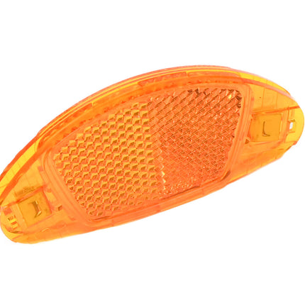 Fietsreflector Set 4-dlg K-MARK, Oranje, Spaakmontage Zichtbaarheid