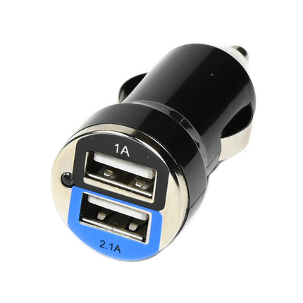 USB-Autoladegerät 2 Anschlüsse 2,1 A 12–24 V – Ideal für Pkw & Lkw
