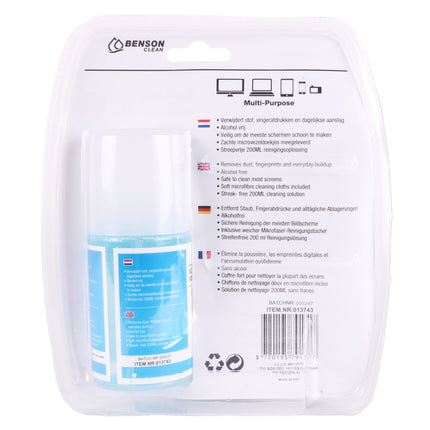 Schermreinigingsset 3 dlg – 200ML