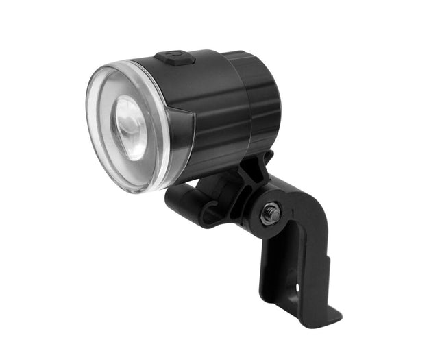 Compacte LED Fietskoplamp, IPX3, Knipper- en Constante Modus, Incl. Batterijen