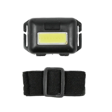 Hoofdlamp 2W COB, 80lm, 3 modi, verstelbare band, ideaal voor kamperen