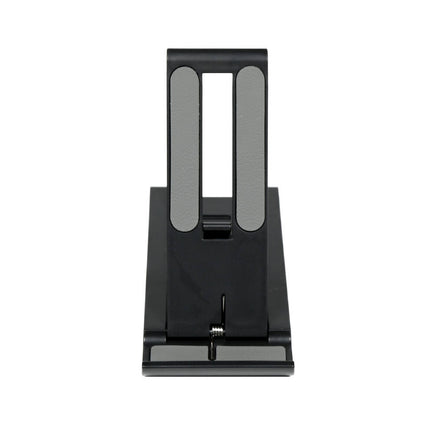 Verstelbare Smartphone Houder, 6 Posities, Vouwbaar, Zwart, 12x5x0,7cm
