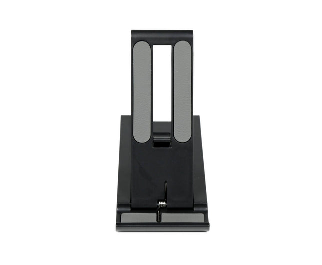 Verstelbare Smartphone Houder, 6 Posities, Vouwbaar, Zwart, 12x5x0,7cm
