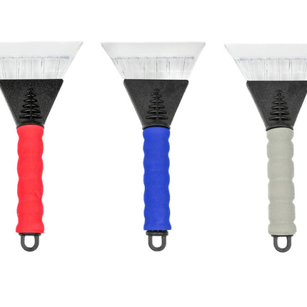 IJskrabber met Softgrip, 3 kleuren, verwijdert ijs/sneeuw snel