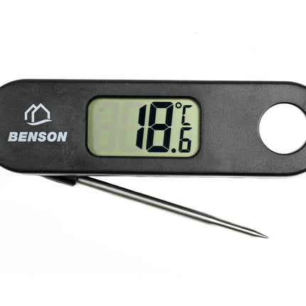 Digitales Küchenthermometer – klappbar, -40 bis 200 °C, magnetisch