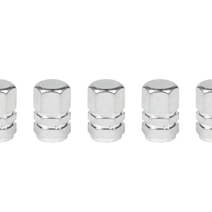 5-delige Aluminium Ventieldoppen, Universeel, Beschermt Bandenventielen