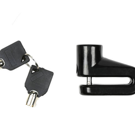 Schijfremslot 170mm 5.5mm Pin + Houder voor Motor/Scooter/Fiets