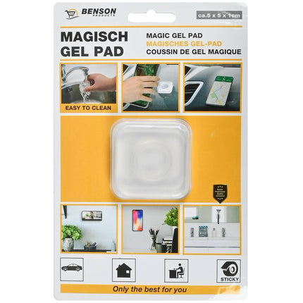 Gel Pad Sticker Mix: Nano-rubbergel voor telefoon- en antisliphouders