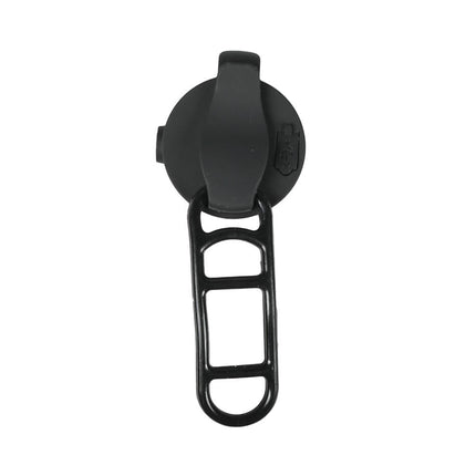 USB Oplaadbare Fietslamp Wit, 300mAh, Inclusief Clip, Helder Licht