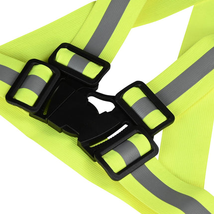 Veiligheidsvest hardloop geel