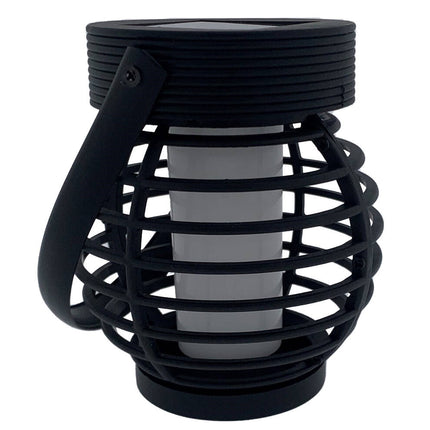 Tuinlamp Solar LED 10.8 cm, Flame Effect, Ø9 cm, 12 LED, Solar Powered