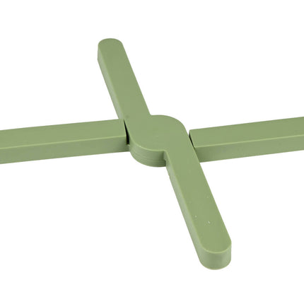 Inklapbare Pannenonderzetter, Silicone, Ø20cm, Hittebestendig, Anti-Slip