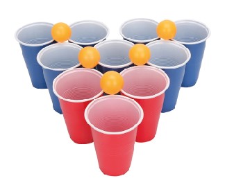 Drankspel bier pong set 48 dlg