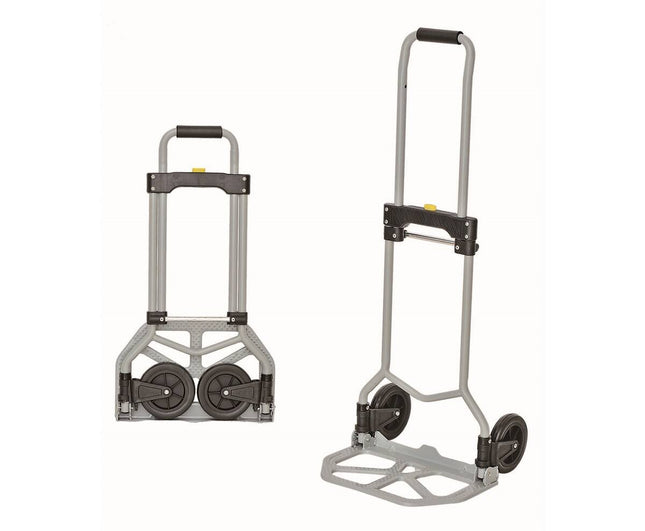 Opklapbare Steekwagen 65 kg, Compact, 7" Wielen, Geschikt voor Verhuizingen.