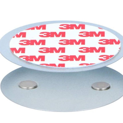 Magneet Set 7cm Ø, 800g Draagkracht, Detector Installatie, 3M Plakstrook