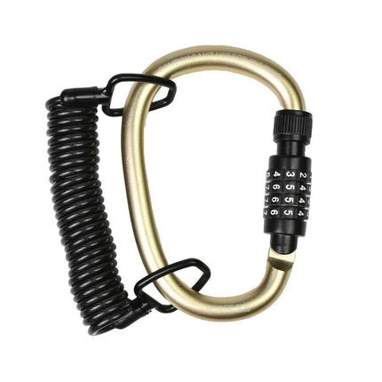 Kabel-karabijn Cijferslot 4x1800mm - Fietsen en Tassen Veiligstellen