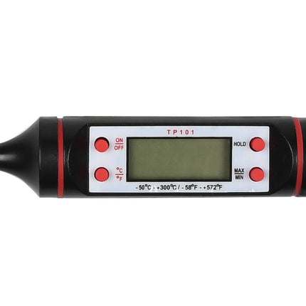 Digitale Keukenthermometer - Meetbereik -50°C tot +300°C, incl. Houder.