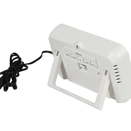 Digitaal Weerstation: Binnen/Buiten Temp, Klok, Alarm, Snooze Functie