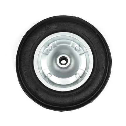 Kruiwagenwiel 335x75 mm, Semi Solid, 20 mm Asgat, Geschikt voor 80L.