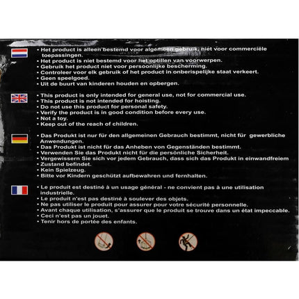 Kette Metall 6mm x 3m - Ideal für den allgemeinen Gebrauch und Gartenarbeiten