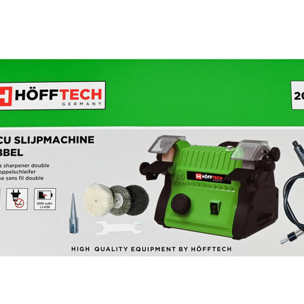 Accu Slijpmachine 20V 2 Ah, Schuren & Polijsten, Inclusief Oplader
