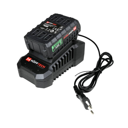 Accu Hogedrukreiniger 20V, 2000mAh, 0-22 bar, ideaal voor terrassen.
