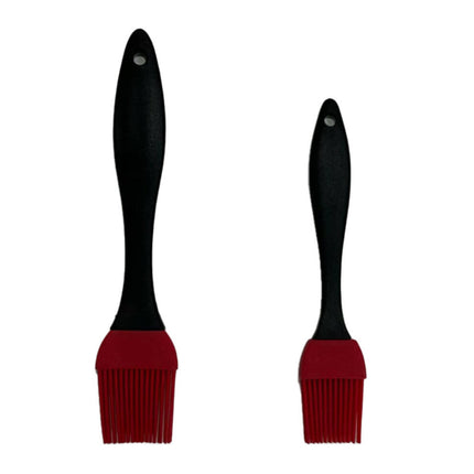 Siliconen Bakkwasten Set 2-dlg: Vaatwasserbestendig, 17 & 20 cm