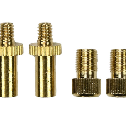 Nippelset 4-dlg: Voor Dunlop & Presta Ventielen, Past Elke Pomp