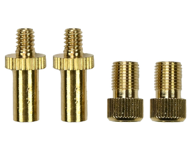 Nippelset 4-dlg: Voor Dunlop & Presta Ventielen, Past Elke Pomp