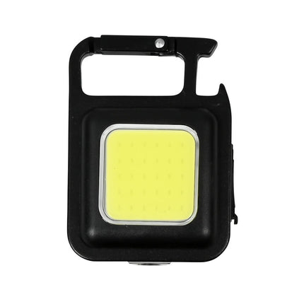 COB-Taschenlampe Schlüsselanhänger: Wiederaufladbar, USB, 230 Lumen, 4 Modi