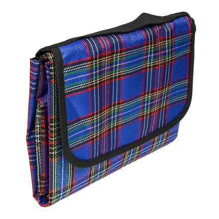Picknickkleed 150 x 130 cm compact blauw – Afmeting 150 x 130 cm, opvouwbaar