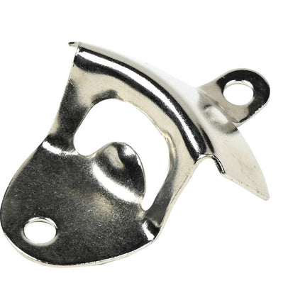 Muurflesopener Metaal 8,5x5,5cm: Open Kroonkurken Efficiënt