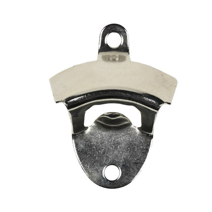 Muurflesopener Metaal 8,5x5,5cm: Open Kroonkurken Efficiënt