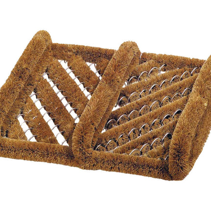 Schoenveger 30x35 cm, kokosvezels, verwijdert hardnekkig vuil buiten.