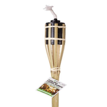 Bamboe Tuinfakkel 60cm - Sfeervolle Verlichting voor Feestjes
