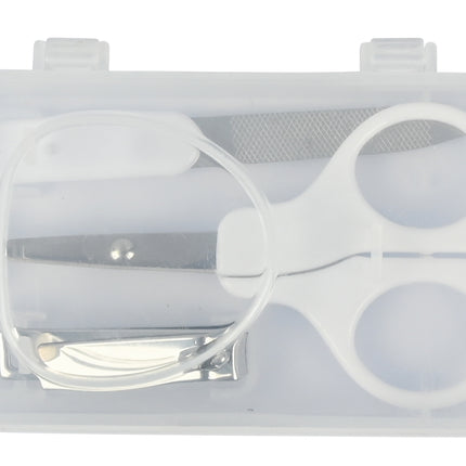 Manicure set 3 dlg baby – Afmeting etui 10,5 x 6 x 1,6 cm, Materiaal RVS, 1,6 cm