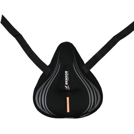 Zadeldek 260x235mm Memory Foam met Reflectie voor Veilig Fietsen