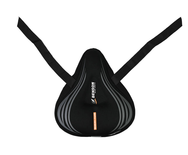 Zadeldek 260x235mm Memory Foam met Reflectie voor Veilig Fietsen